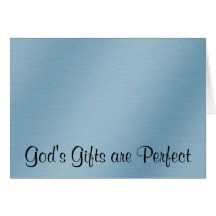 God's gifts are good and perfect James 1:17 Cards