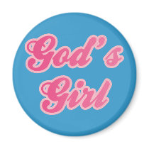 God's Girl Fridge Magnet