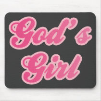 God's Girl Mousepad