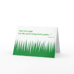 God's Grass - Father's Day Card