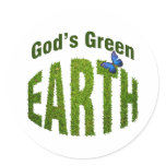 God's Green Earth Sticker