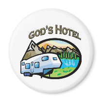 Gods Hotel Magnet