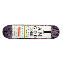God's I Chart Skateboard Decks