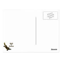 God's joke postcard