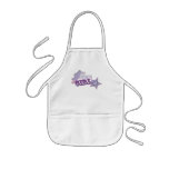 God's lil' Girl children's Christian baking apron