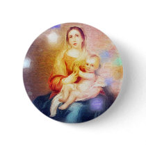 God's Masterpiece Is Mother Pinback Button