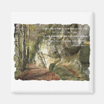 God's Plan To Prosper You Jeremiah 29:11 Refrigerator Magnets