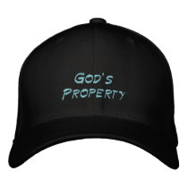 God's Property Embroidered Hat