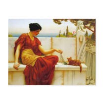 Godward’s “The Tease” - Postcard