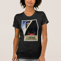 Goedkoope Biljetten - Vintage Travel Ad Tee Shirt