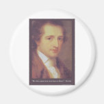 Goethe "Love Or Flatter" Love Quote Gifts Tees Mug Magnet