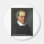 Goethe Love Quote Gifts Cards Love/Ideal Thing Fridge Magnets