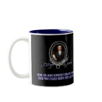 Goethe Quote on Freedom and Delusion Coffee Mugs
