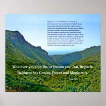 Goethe Quote Posters