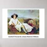 Goethe'S Portrait By Johann Heinrich Wilhelm Posters