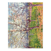 Gogh, Vincent van Bl?hender Obstgarten 1888 Techni Post Card