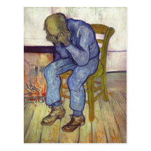 Gogh, Vincent Willem van An der Schwelle der Ewigk Post Card