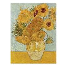 Gogh, Vincent Willem van Stilleben mit 12 Sonnenbl Post Cards