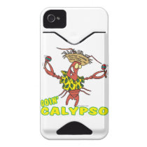 goin calypso funny lobster with maracas id iphone 4 covers
