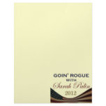 Goin' Rogue with Sarah Palin 2012 letterhead