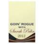 Goin' Rogue with Sarah Palin 2012 Customized Stationery