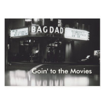 Goin' to the Movies Business Card Templates