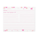 Going Dotty Blank Recipe Cards postcards