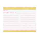 Going Dotty Blank Recipe Cards postcards