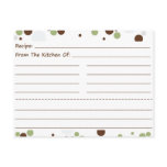 Going Dotty Blank Recipe Cards Post Cards