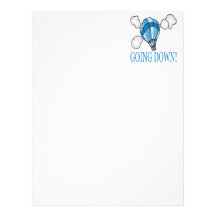 Going Down 2 Letterhead Template