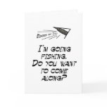 Going fishing cards