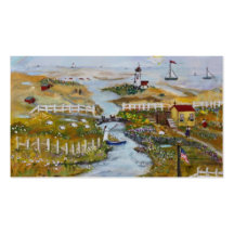 Going Fishing Gospel Tracks/Handouts Business Card