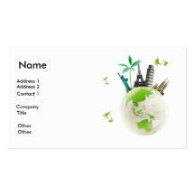 Going for Green! Business Cards