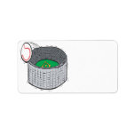 Going Going Gone Personalized Address Labels