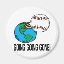 Going Going Gone Refrigerator Magnets