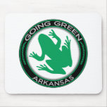 Going Green Arkansas Frog Mouse Mat