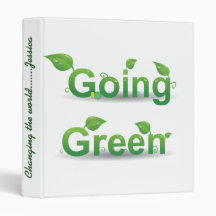 Going Green Avery Binder