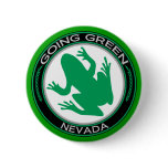 Going Green Nevada Frog Buttons