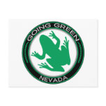 Going Green Nevada Frog Post Cards