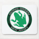 Going Green New Jersey Frog Mouse Pad