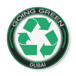 Going Green Recycle DUBAI Refrigerator Magnets