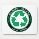 Going Green Recycle New York Mouse Pad
