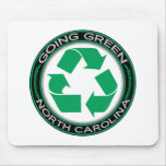 Going Green Recycle North Carolina Mouse Pad