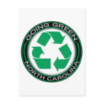 Going Green Recycle North Carolina Postcards