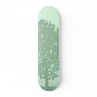 Going Green Recycle Tree Skateboards by mannysThoughts