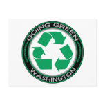 Going Green Recycle Washington Postcards