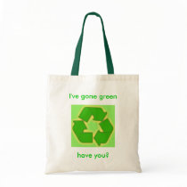 Going Green tote bag