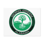 Going Green Tree Alabama Post Card