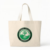 Going Green Tree Minnesota Tote Bag