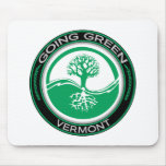 Going Green Tree Vermont Mouse Mats